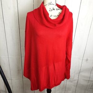 - Avenue red cowl sweater 22/24 comfy winter holidays office N227